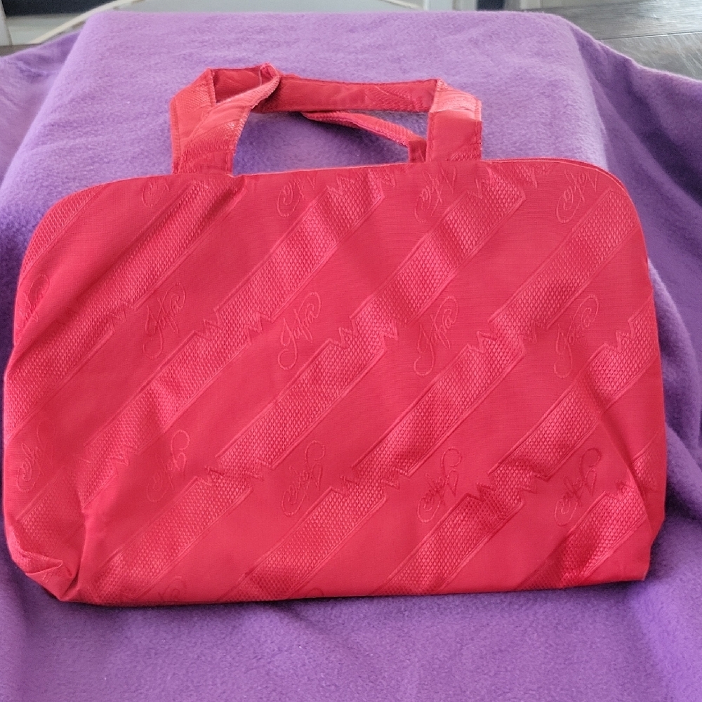 JAFRA Bold Red Cosmetic Bag